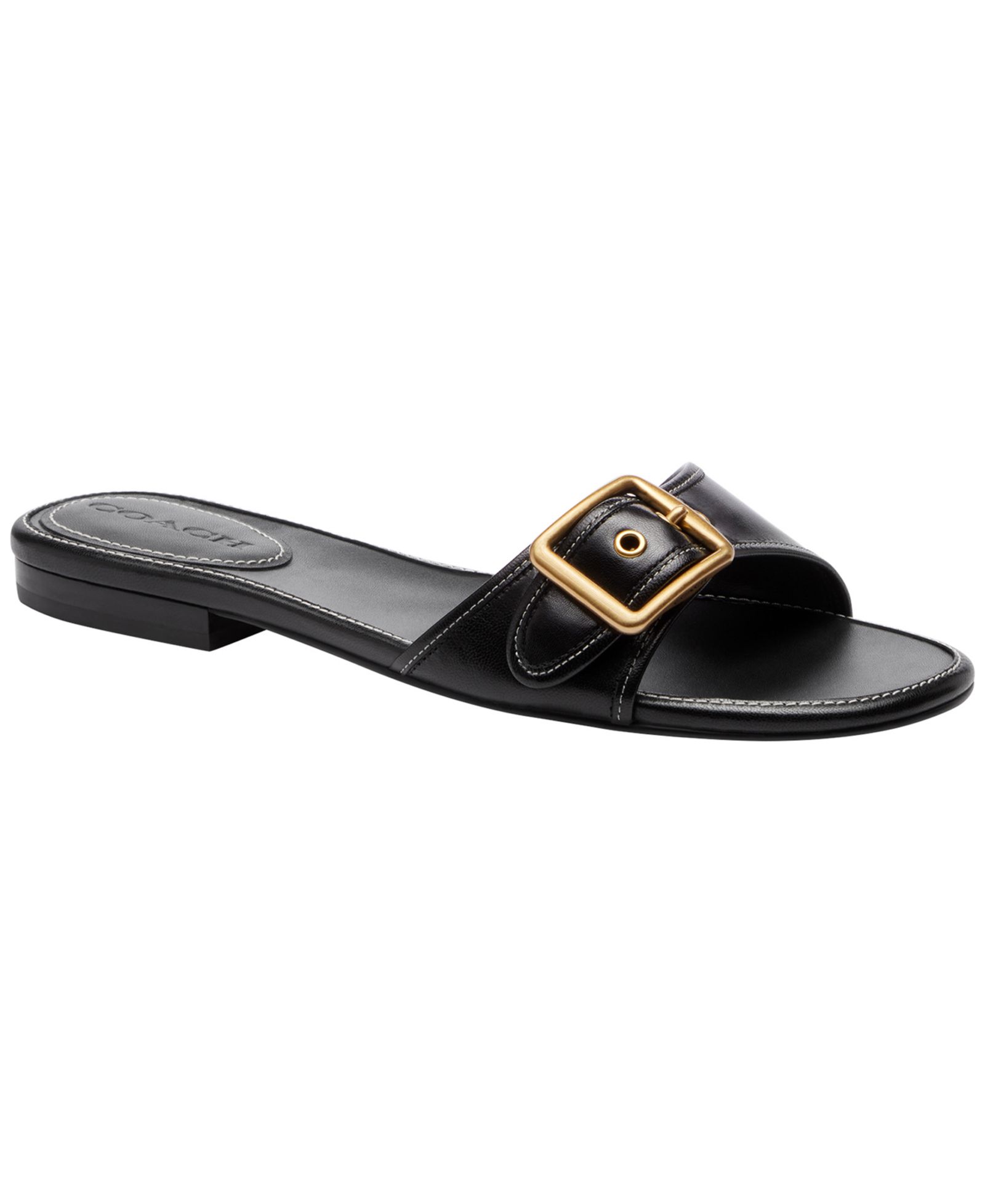 COACH Women's Margot Slip-On Flat Sandals