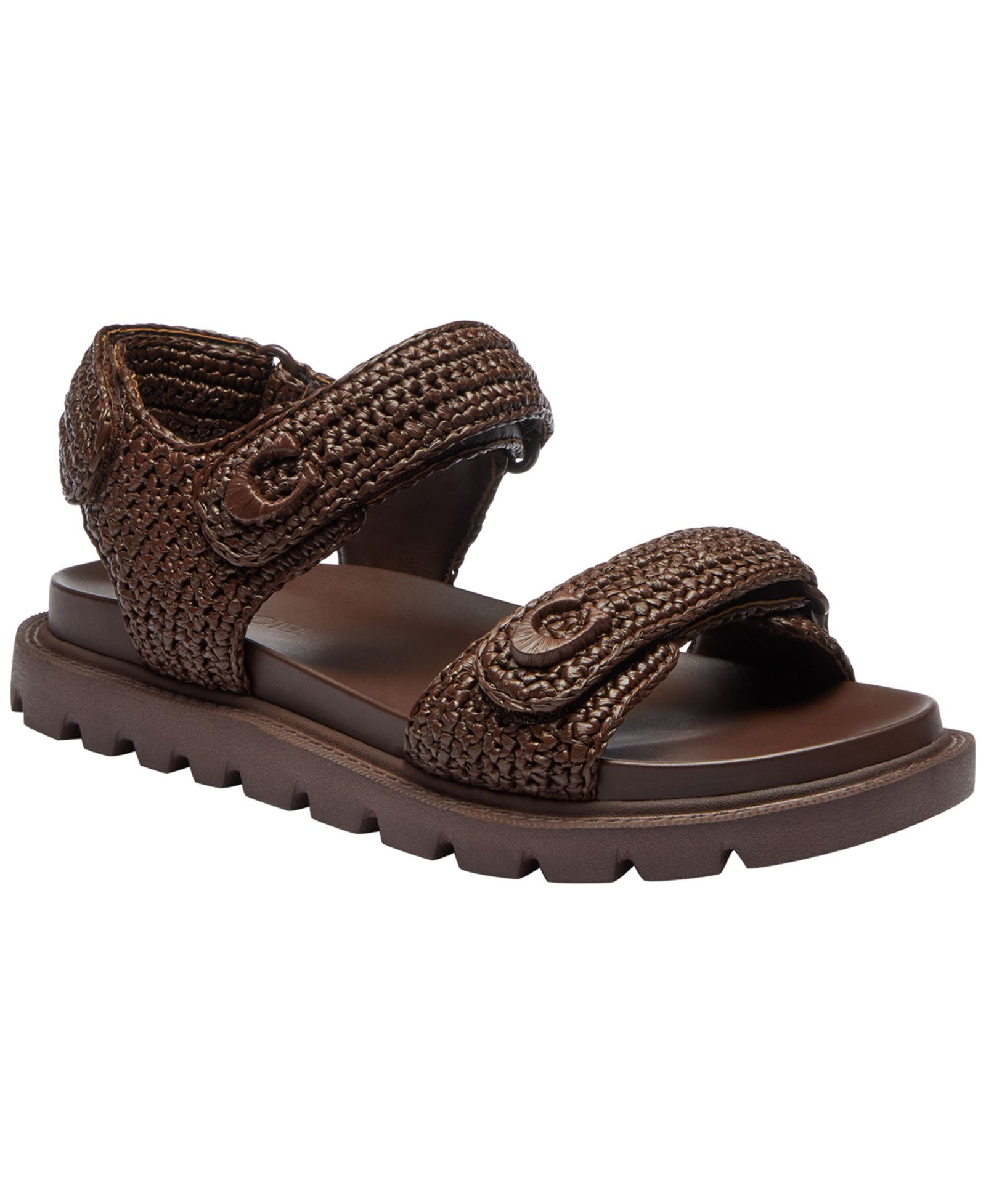 COACH Women's Brynn Round Toe Sandals