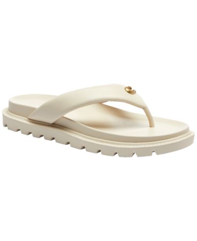 COACH Женские сандалии Brynn Thong Slip-On