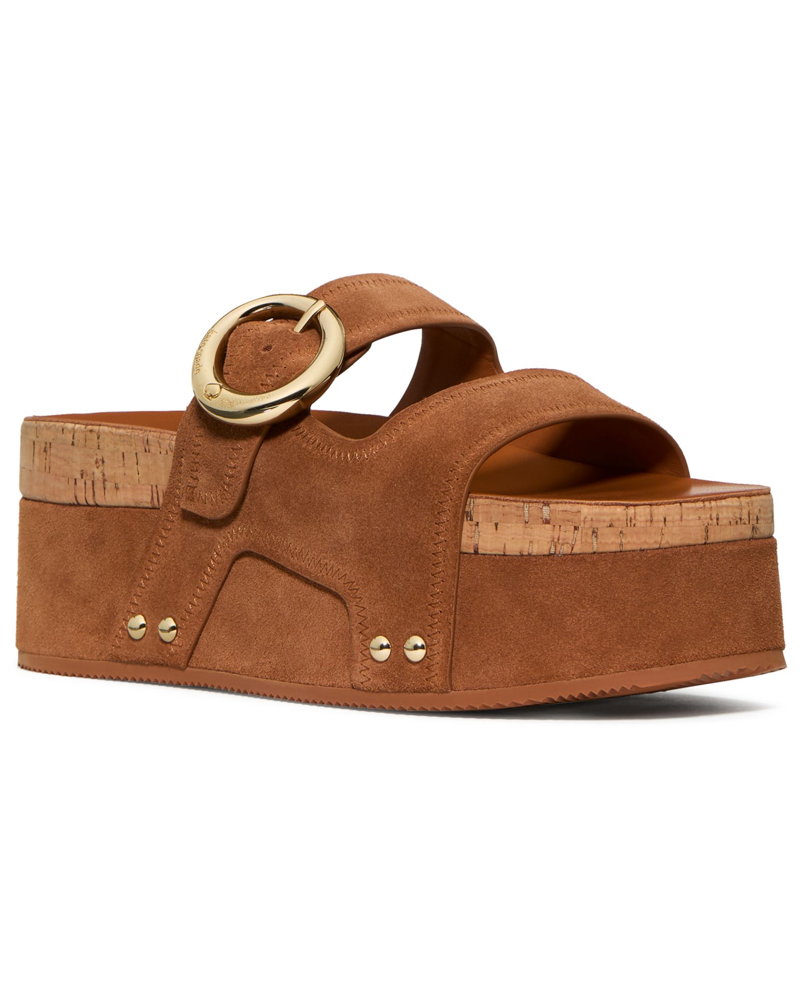 kate spade new york Women's Halo Platform Footbed Sandals