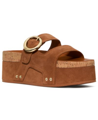 kate spade new york Women's Halo Platform Footbed Sandals