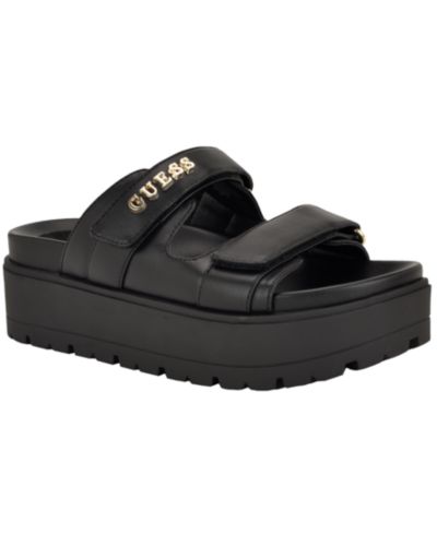 GUESS Женские сандалии на платформе Faxon с толстой подошвой