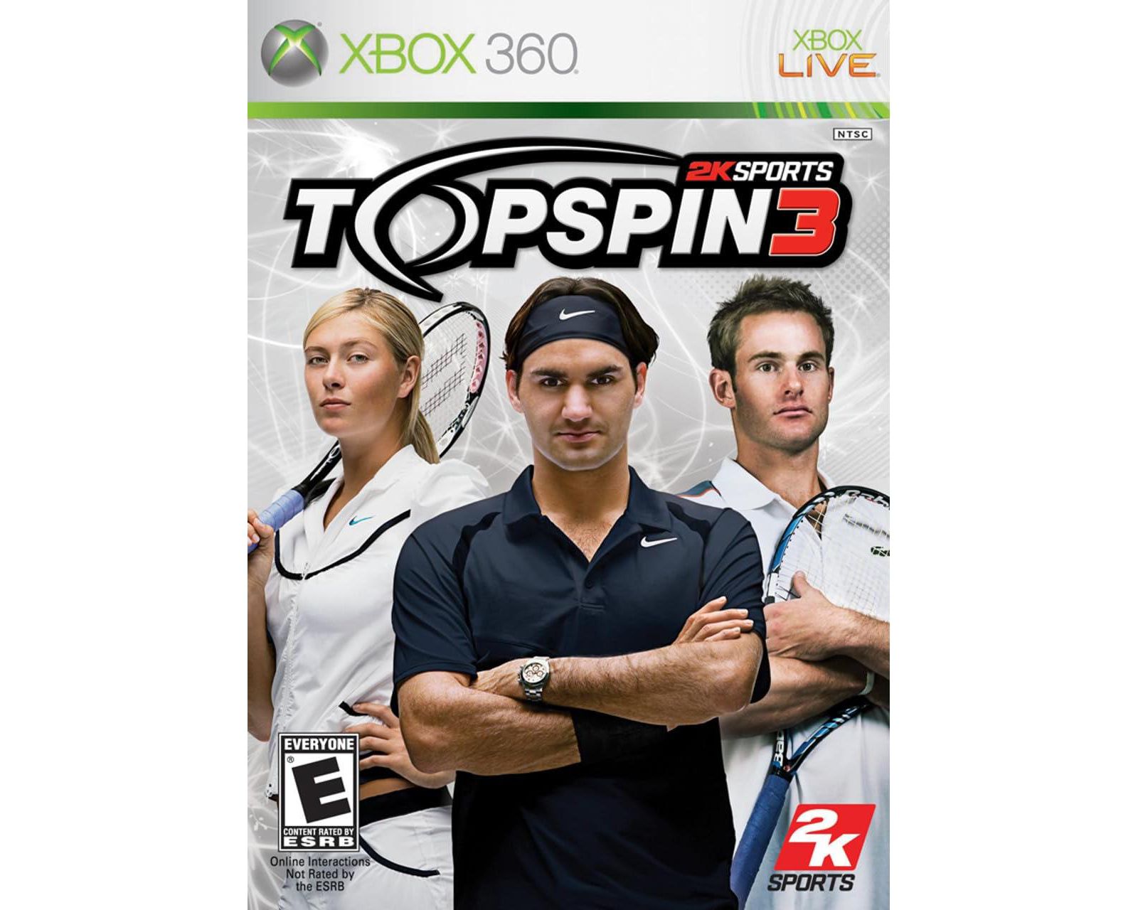 Top Spin 3 Xbox 360