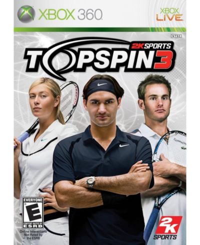 Top Spin 3 Xbox 360