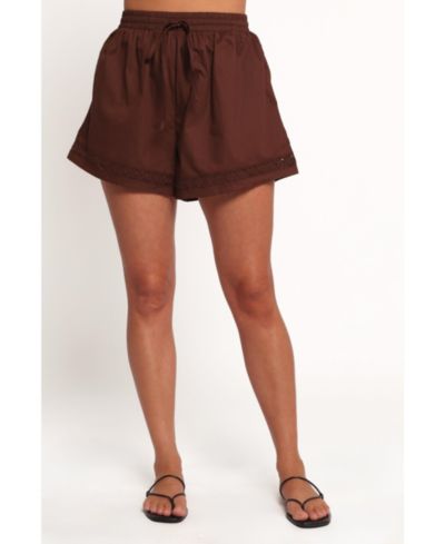 Женние шорты Petal and Pup Women's Austin Short - Chocolate