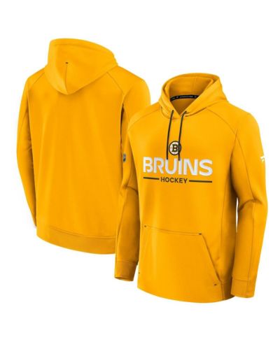 Мужское худи Fanatics Gold Boston Bruins Authentic Pro Rink