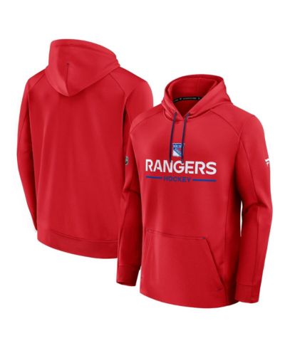 Худи Fanatics Men's Red New York Rangers Authentic Pro Rink