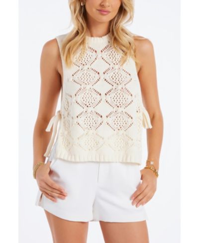 Bishop + Young Women's BISHOP + YOUNG Provence Side Tie Sweater
