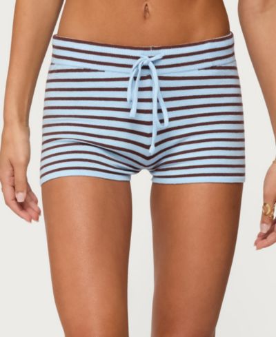 Женственные шорты Edikted Lillian Striped Knit