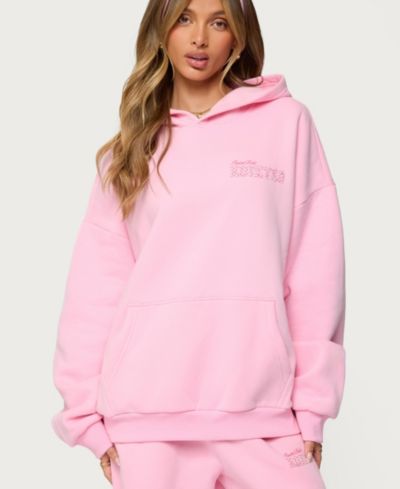 Женское оверсайз худи Edikted Pastel Edit