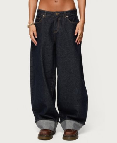 Женские джинсы Edikted Kella Low Rise Baggy