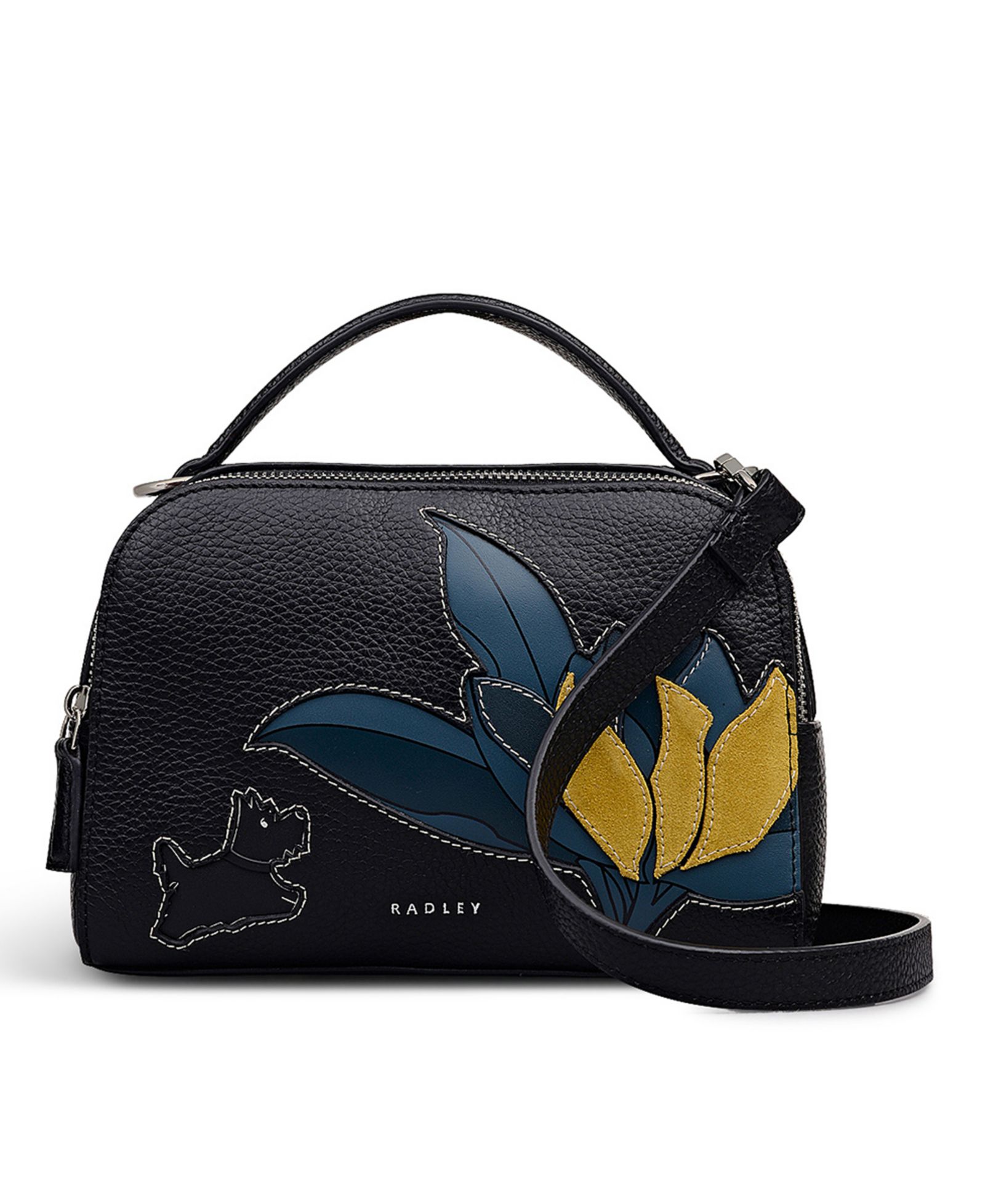 Radley London маленькая сумка-кроссбоди Nature Blooms с застежкой-молнией