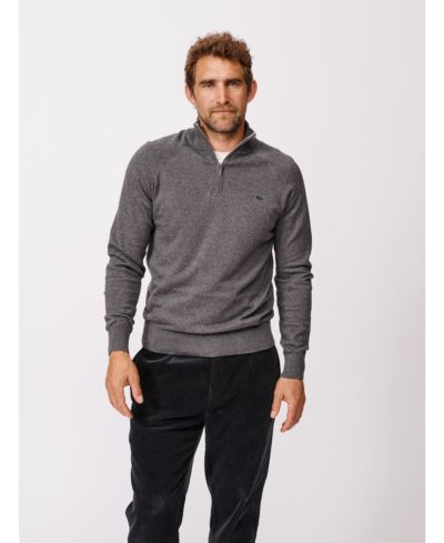 Aubin Men's Bonby Zip Neck Sweater