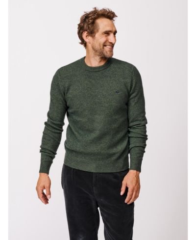 Aubin Men's Phillips Lambswool Crew Neck Sweater