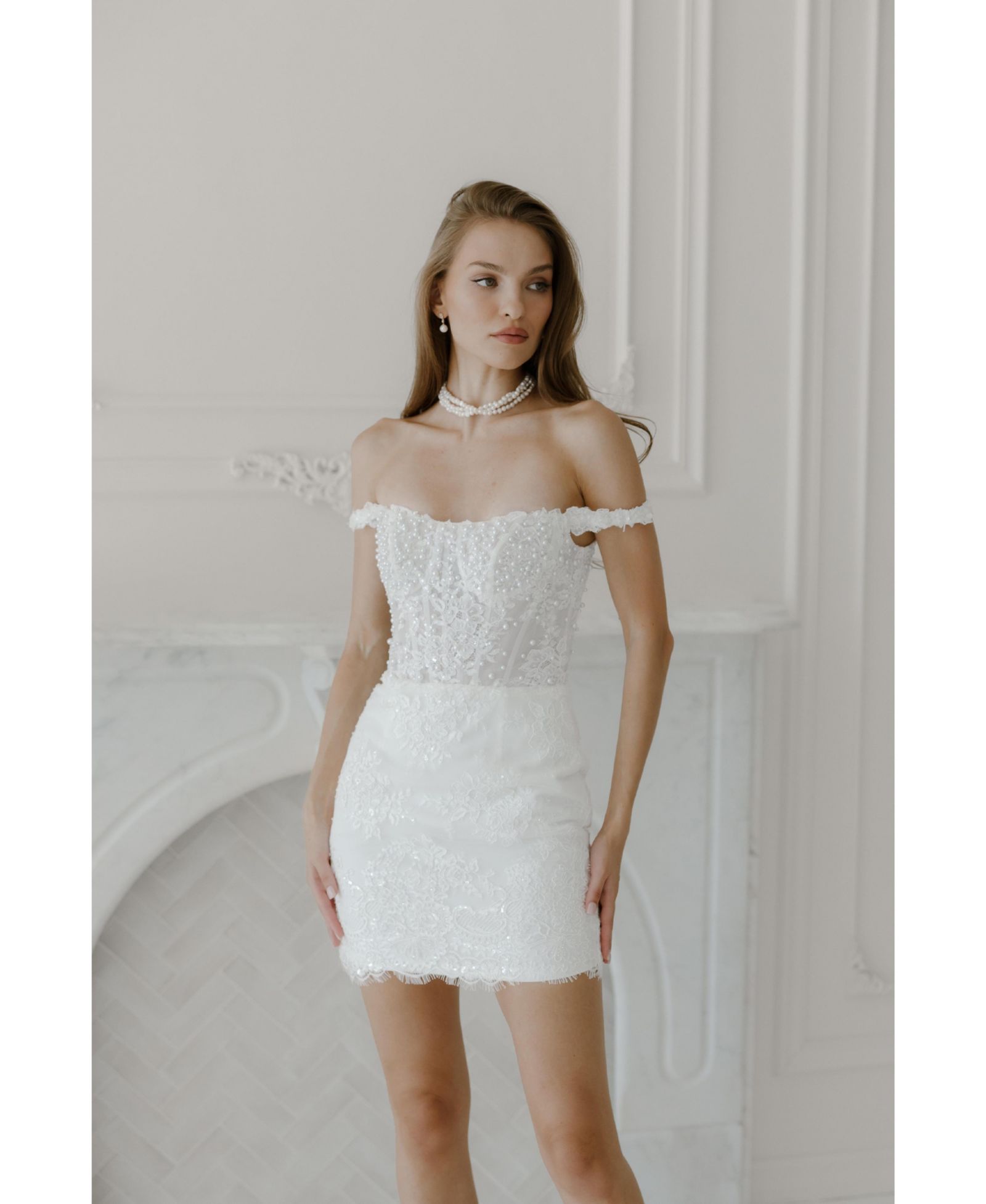 Женское мини-платье Untamed Petals Estella