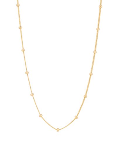 Золотая цепочка Italian Gold с расширяющимся звеном из желтого золота 14k
