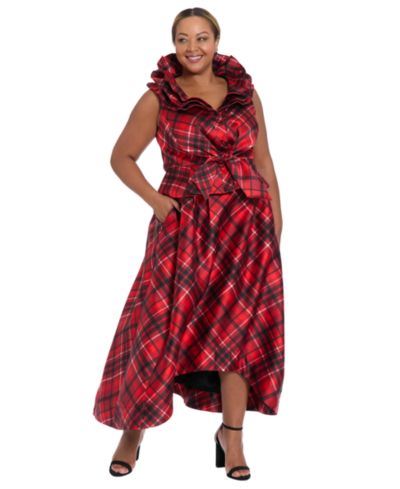 Muse Plus Size топ без рукавов с тройным воротником