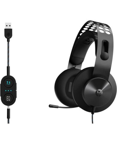 Игровая гарнитура Lenovo Legion H500 Pro Wired 7.1 Surround Sound Over-Ear, Iron Gray