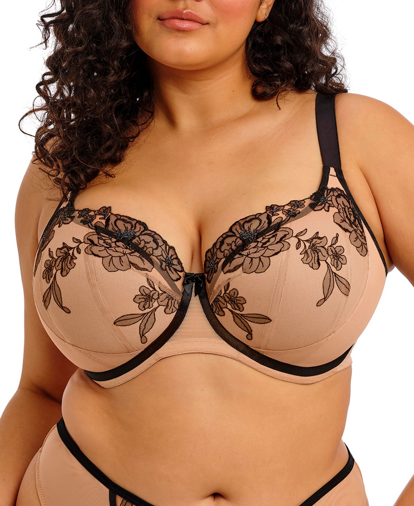 Elomi Teagan Underwire Padded Half Cup Bra