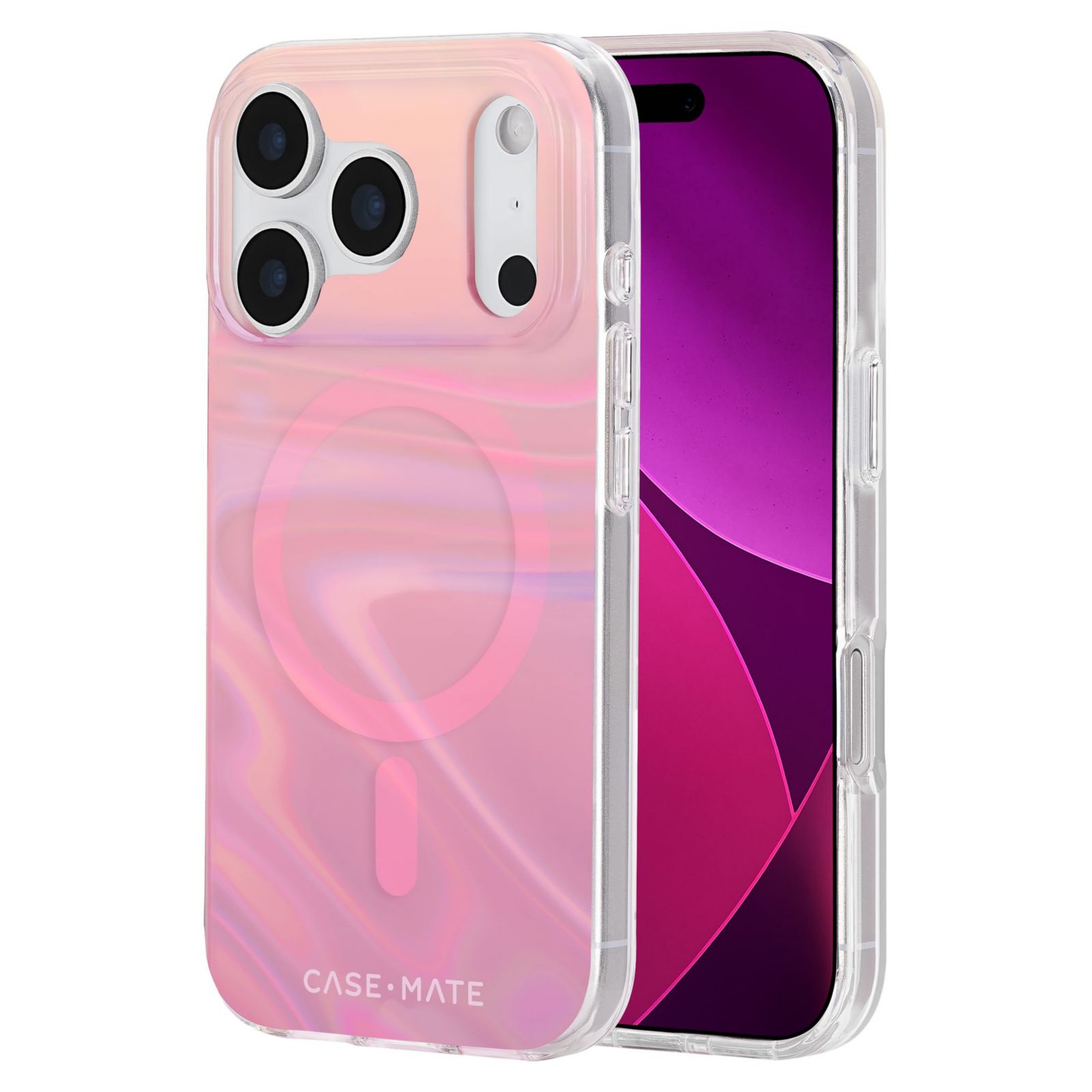Чехол Case-Mate Peach Soap Bubble MagSafe для Apple iPhone 17 Pro