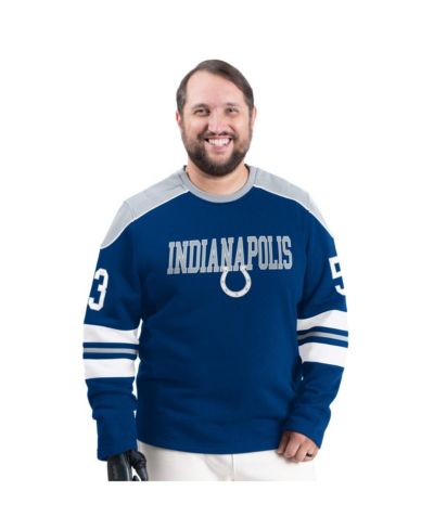 Мужское свитшот G-III Sports by Carl Banks Indianapolis Colts