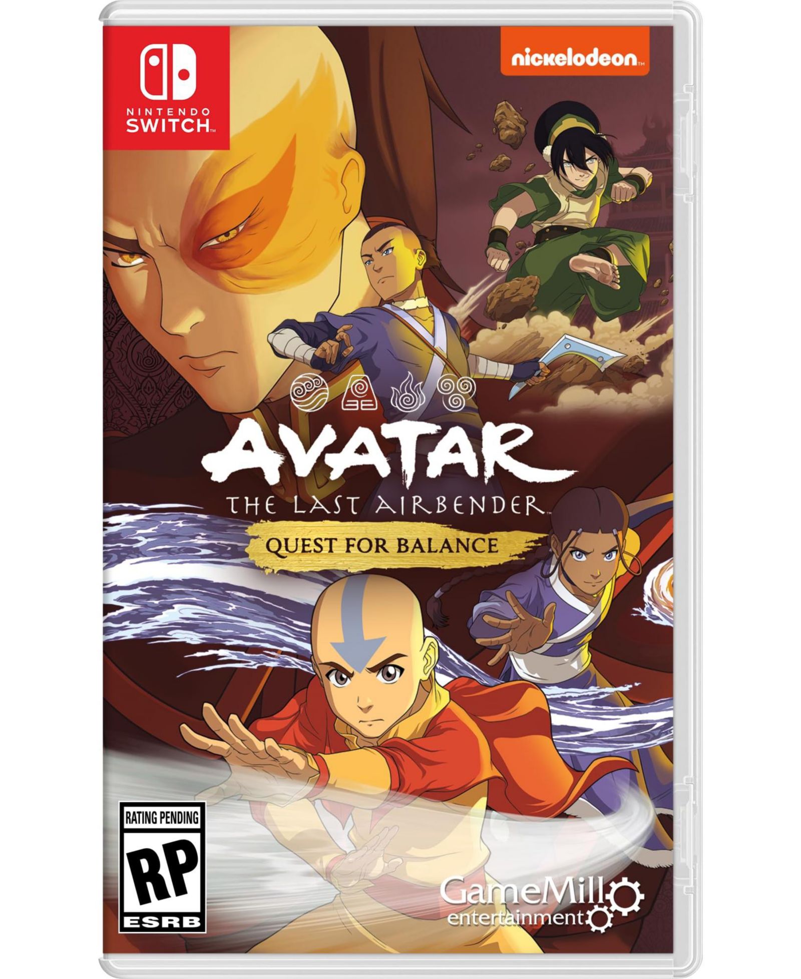 Game Mill Avatar: The Last Airbender: Quest for Balance Action-Adventure Co-op Nintendo Switch