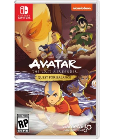 Game Mill Avatar: The Last Airbender: Quest for Balance Action-Adventure Co-op Nintendo Switch