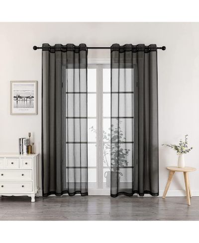 GoodGram комплект из 2 штор GoodGram Montauk, sheer voile, 90 in. Long