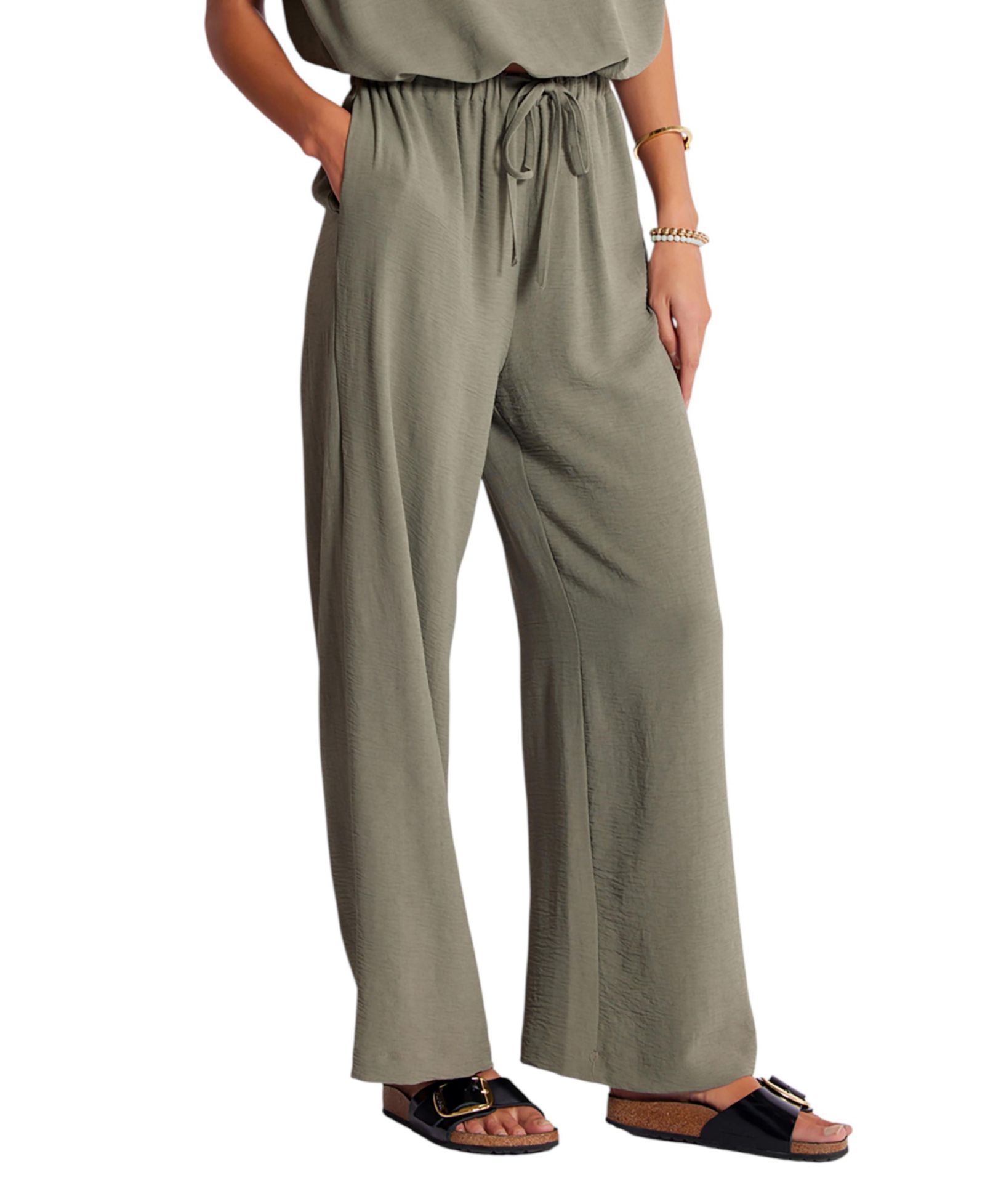 Bishop + Young Women's BISHOP + YOUNG Serafina Olive Drawstring Pant