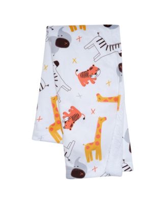 Детское одеяло Bedtime Originals Baby Lollipop Jungle Soft Fleece Safari-Themed