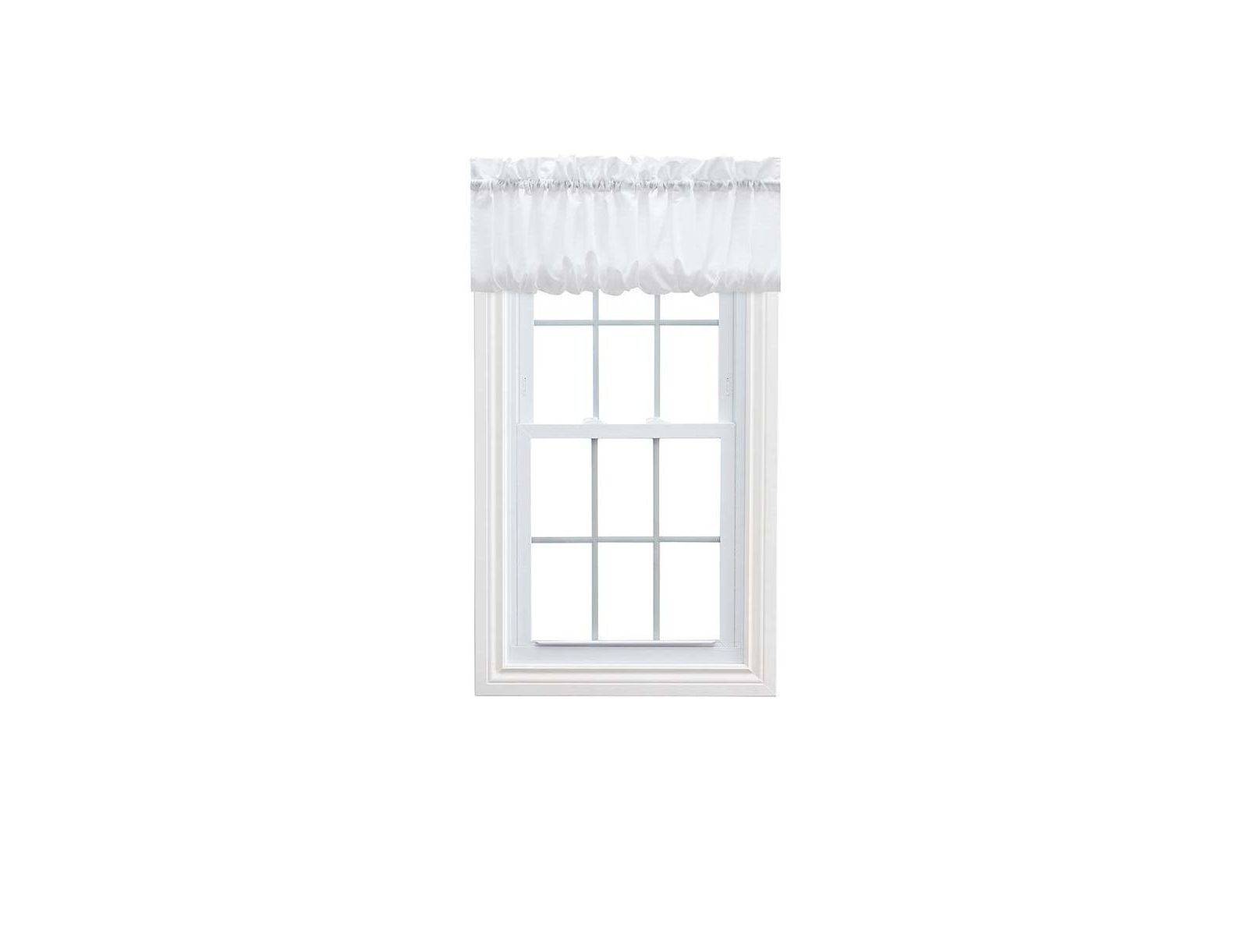 Ellis Stacey занавеска на окно 60"x15" White
