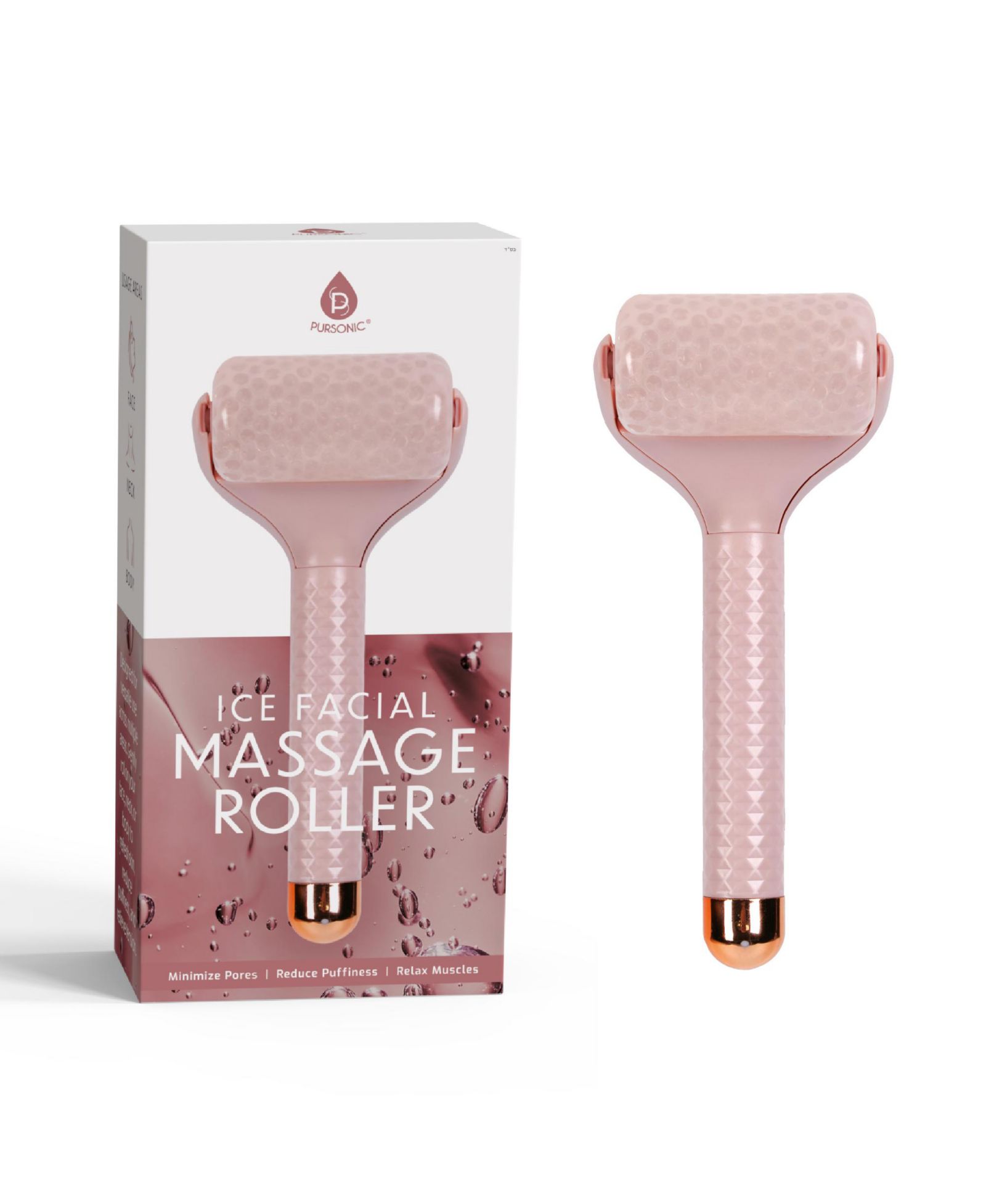 Роллер для массажа лица PURSONIC Ice Facial Massage Roller