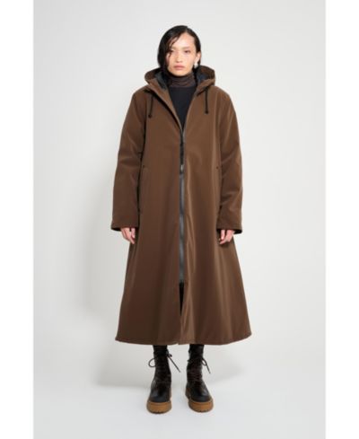 Женское зимнее пальто Stutterheim Women's Mosebacke Long Matte