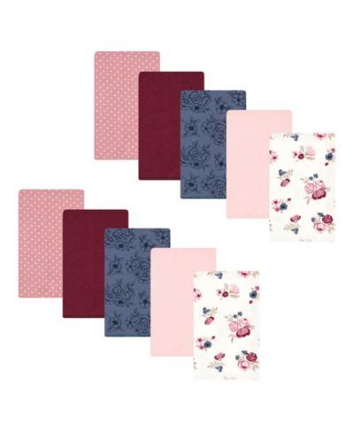 Dusty rose floral 10-pack