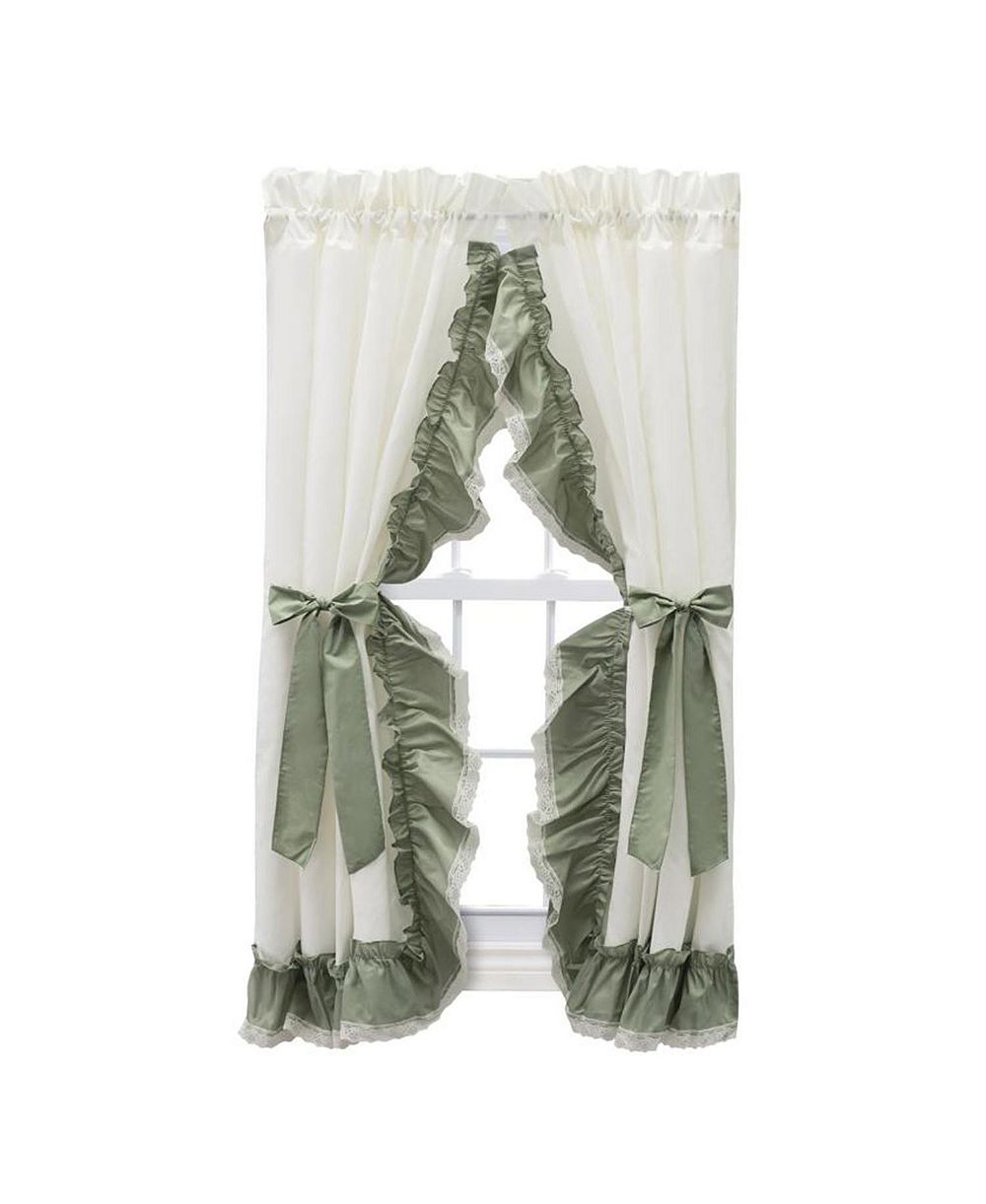 Штора Ellis Curtain Madelyn Ruffled Victorian Priscillas 1.5" с петелькой для штанги