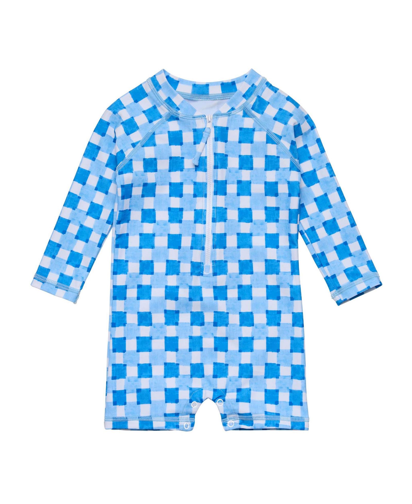 Snapper Rock Детский солнцезащитный комбинезон Snapper Rock Ocean Grid LS для мальчиков