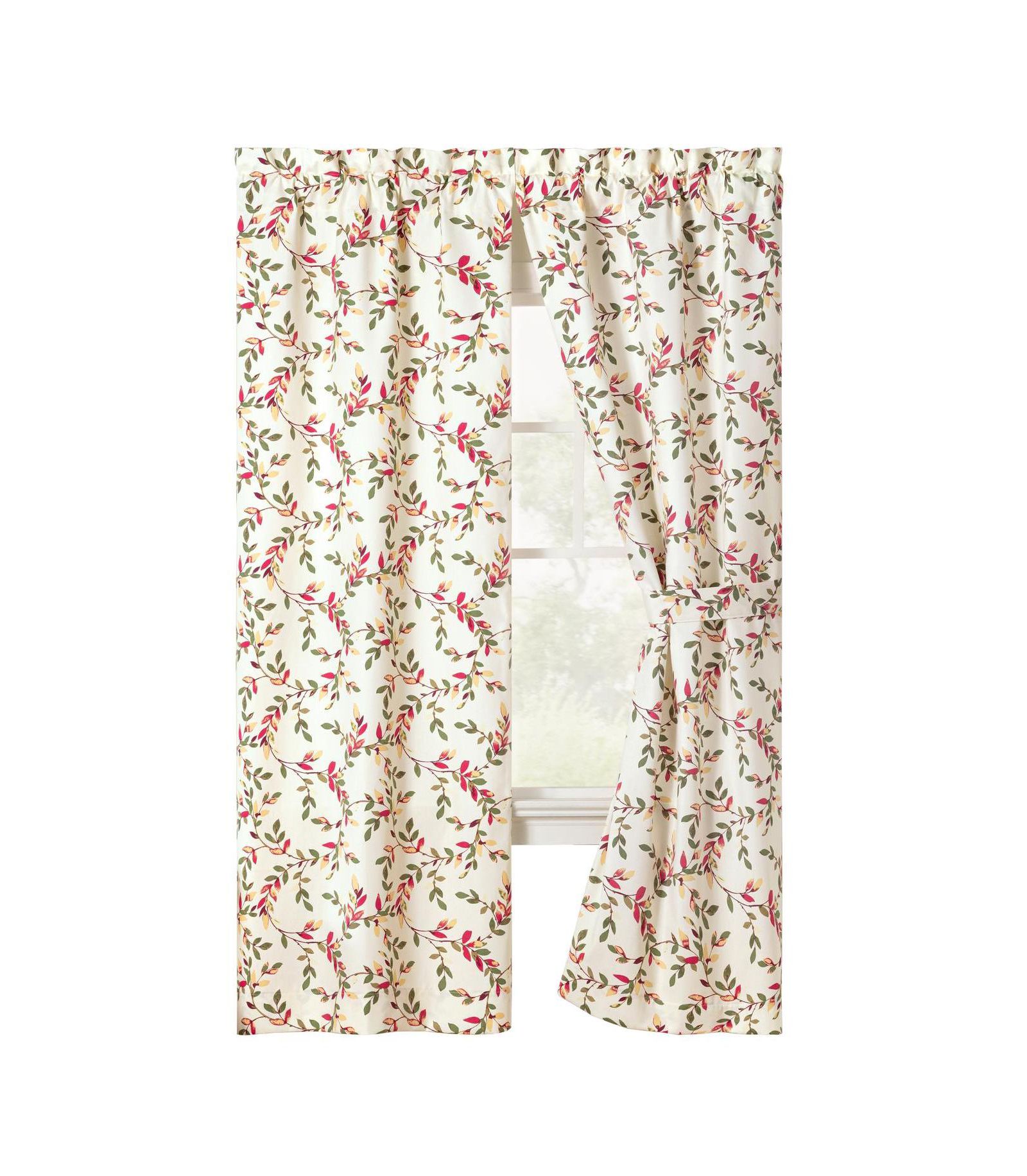 Парные занавески Ellis Vintage Printed Vine Pattern