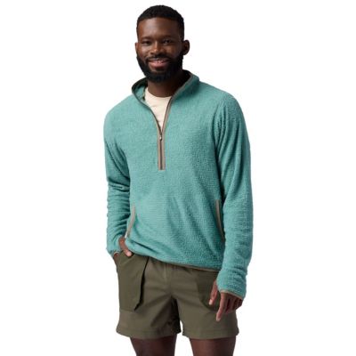 Backcountry Men's Highliner PrimaLoft Air-Perm Fleece 1/4-Zip Fleece Jackets