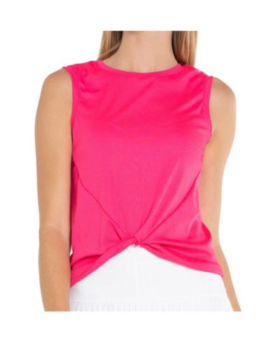 Женский теннисный топ Lucky In Love Twist Front Tank Top
