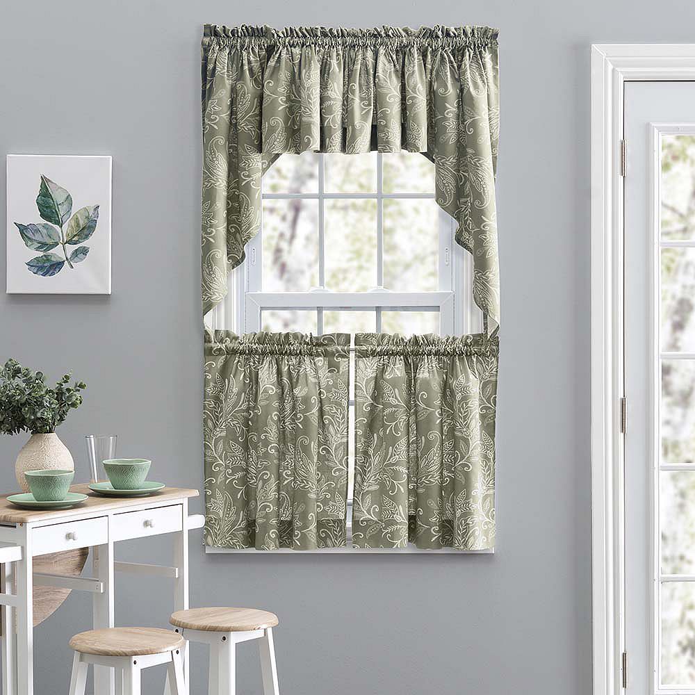 Ellis Curtain шторы Lexington с узором листьев