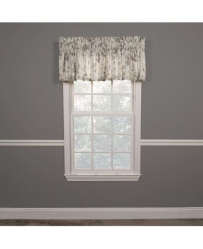Ellis Curtain Abigail Room Darkening Blackout Tailored Window Valance 80" x 15" Lilac