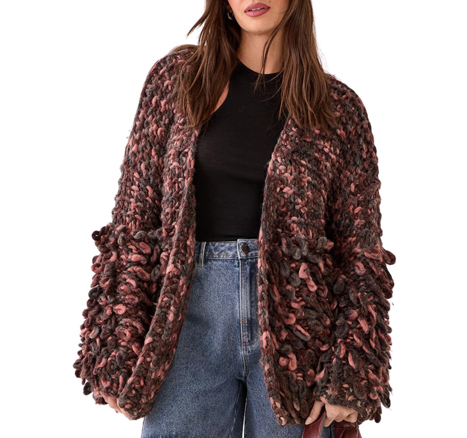 Женский кардиган Nasty Gal Extreme Loopy