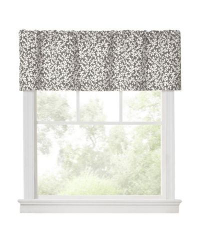 Ellis Curtain Sea Tumble 3" Rod Pocket 100% Cotton Machine Wash and Dry Tailored Valance