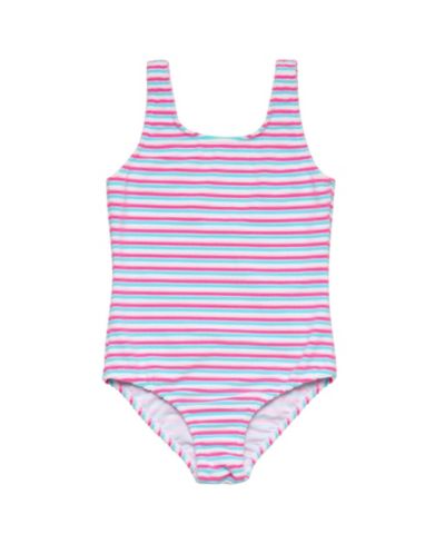 Детский купальник Snapper Rock Sorbet Stripe с широким вырезом