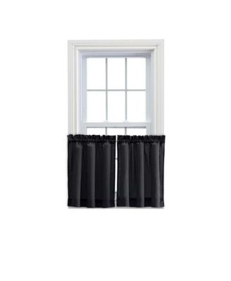 Парные шторы Ellis Stacey Solid Color Window 1.5" Rod Pocket 56"x30"