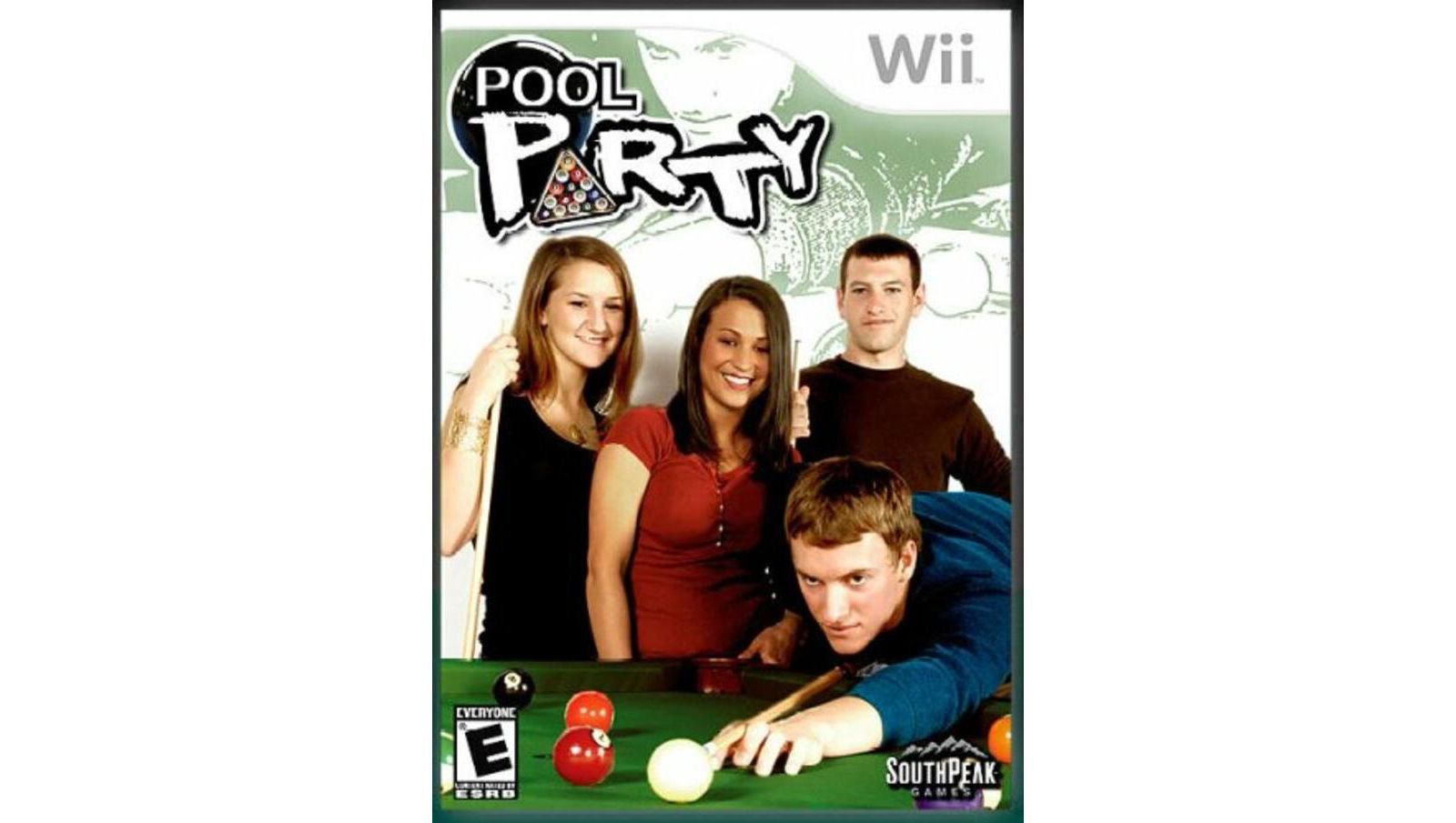 South Peak Games Pool Party Nintendo Wii