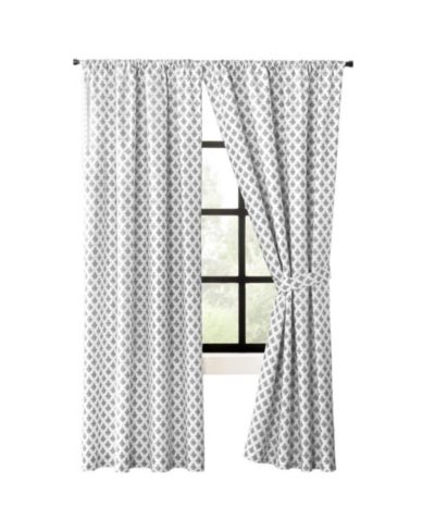 Ellis Curtain шторы Manchester Window Treatment 100% Cotton Black