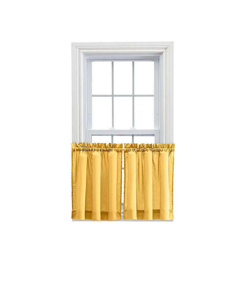 Ellis Curtain штора с карманом для штанги из высококачественной ткани, однотонная, пара