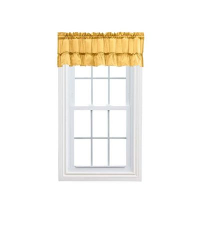 Декоративная занавеска Ellis Curtain Stacey с карманом для штанги 54"x13"