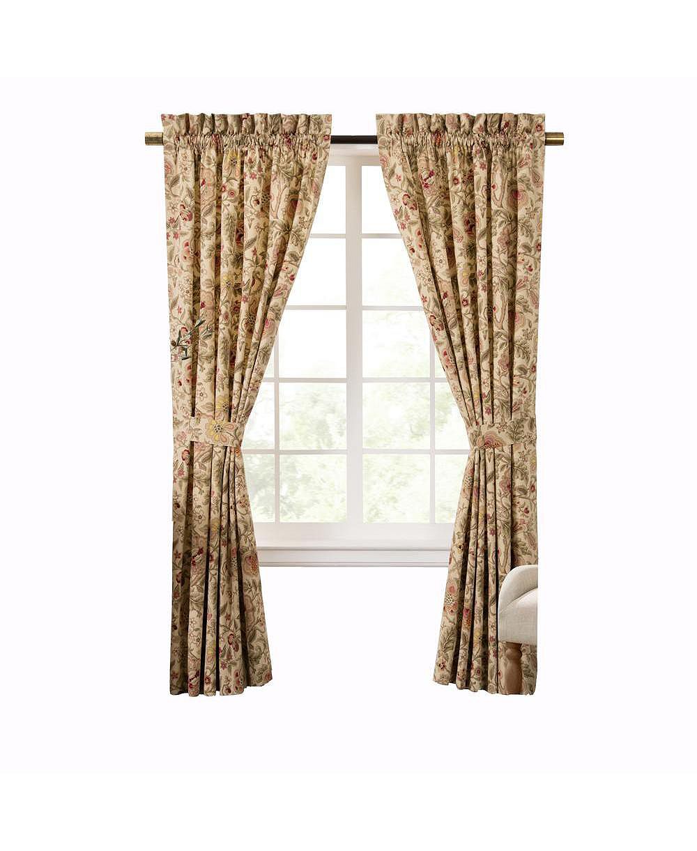 Парные шторы Ellis Curtain Regency 3" с подхватами, антикварные